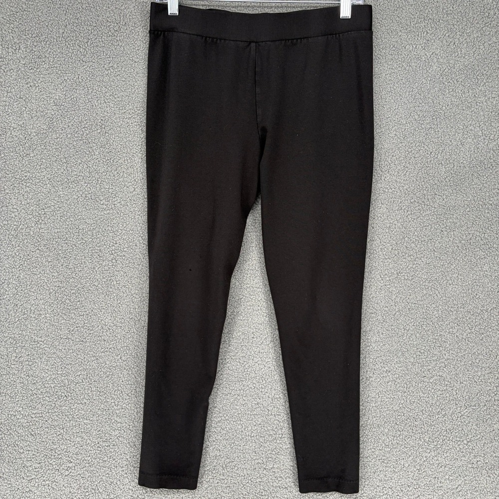 Two by Vince Camuto Womens Black Ponte Leggings Size S Elastic Waist Seam Detail